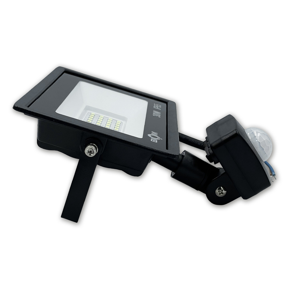 Прожектор cвітлодіодний Biom 30W S6-SMD-30-Slim+Sensor 6200К 220V IP65 (2433683099) - фото 4 Прожектор cвітлодіодний Biom 30W S6-SMD-30-Slim+Sensor 6200К 220V IP65 (2433683099) - фото 4
