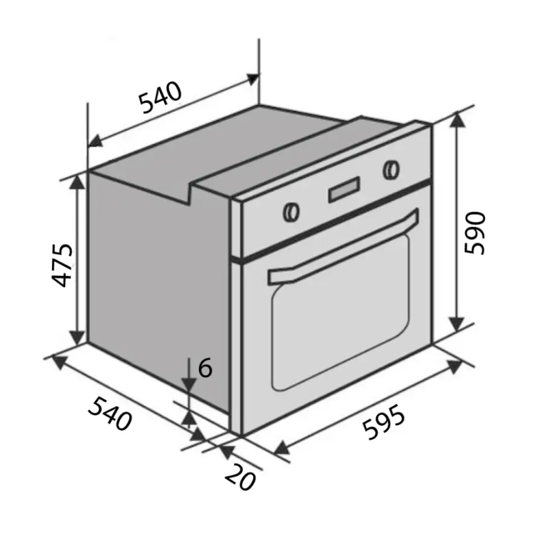 Духова шафа MILANO ESG X - фото 3 Духова шафа MILANO ESG X - фото 3