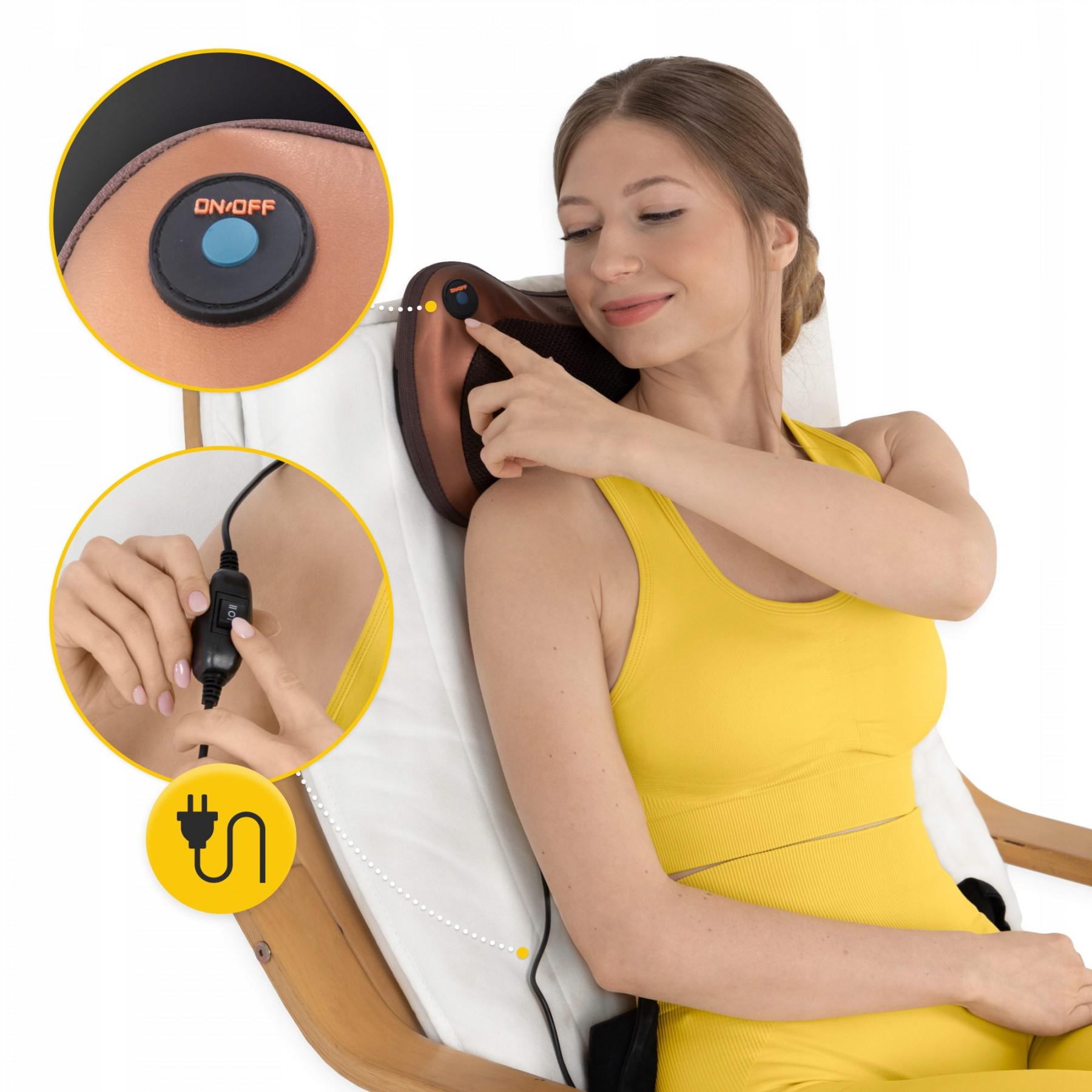 Масажер 4fizjo Shiatsu Pro+ 4FJ0561 Brown (47272) - фото 8