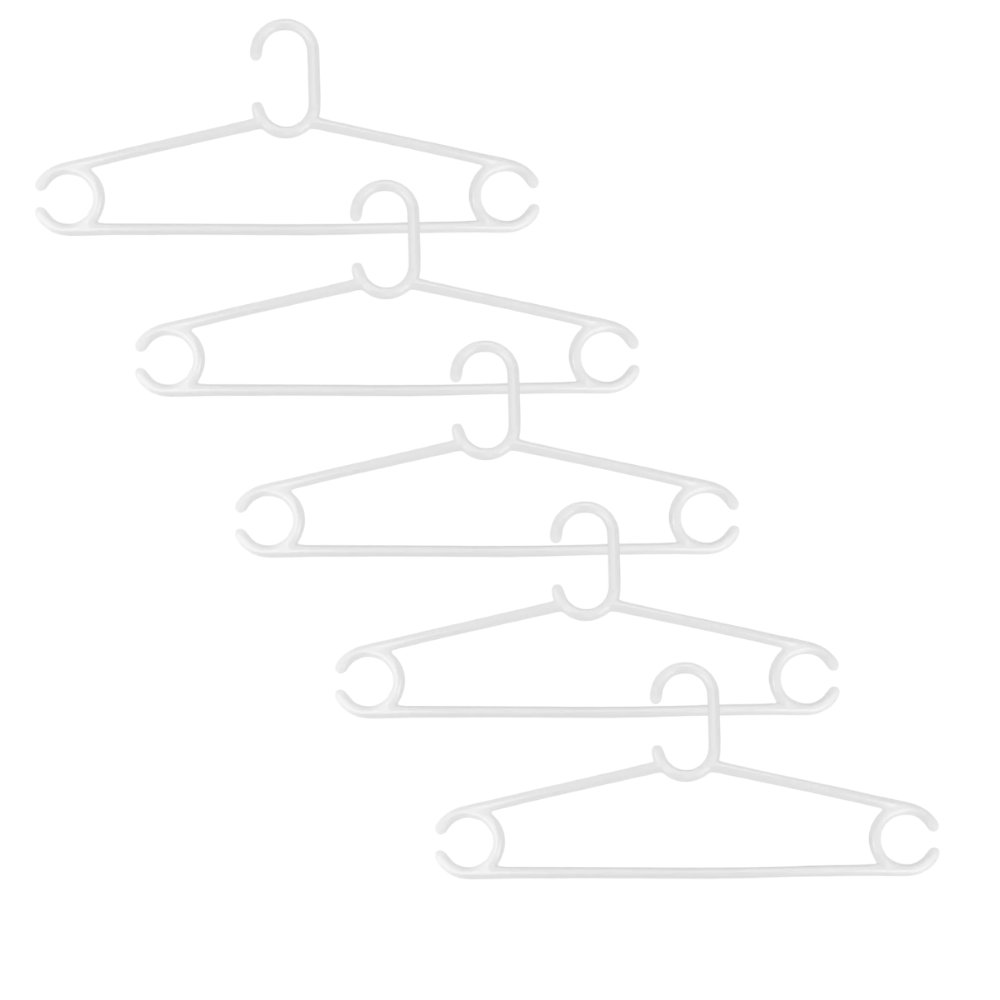 Плечики для одягу пластикові SoloPlast р. 44-46 402x10x179 мм 10 шт. (2668268590)