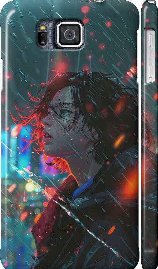 Чехол на Samsung Galaxy Alpha G850F Ночные огни (6096m-65-42517)