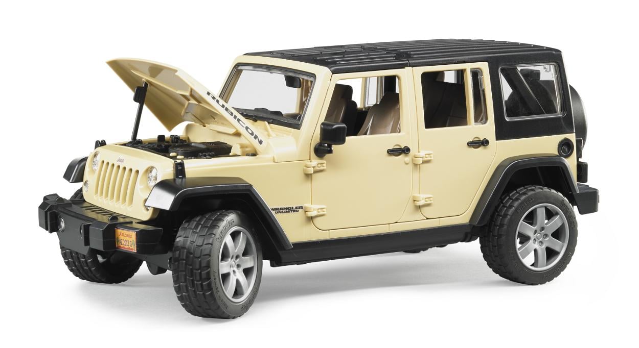 Іграшка Джип Bruder Wrangler Unlimited Rubicon модель 1:16 (02525)