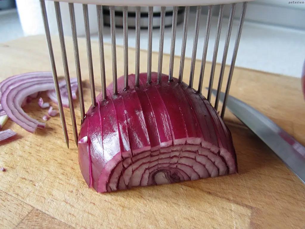 Тримач для нарізки овочів Синій (1828297509) - фото 2 Тримач для нарізки овочів Синій (1828297509) - фото 2