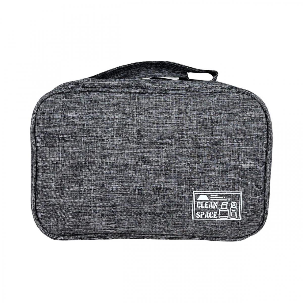 Подвесной дорожный органайзер складной с крючком Серый (ОКД-95-2)