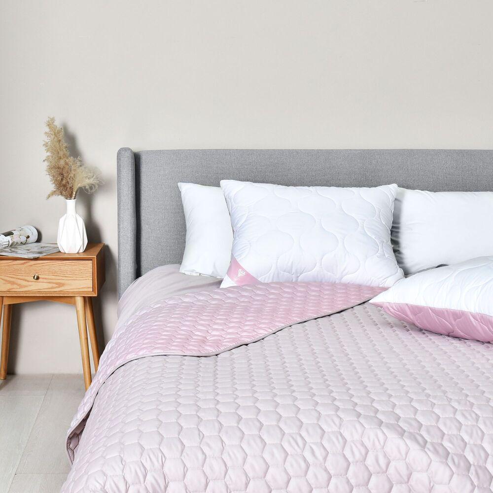 Подушка для сна IDEIA Soft двухсторонняя 50х70 см Пудровый (26102) - фото 7