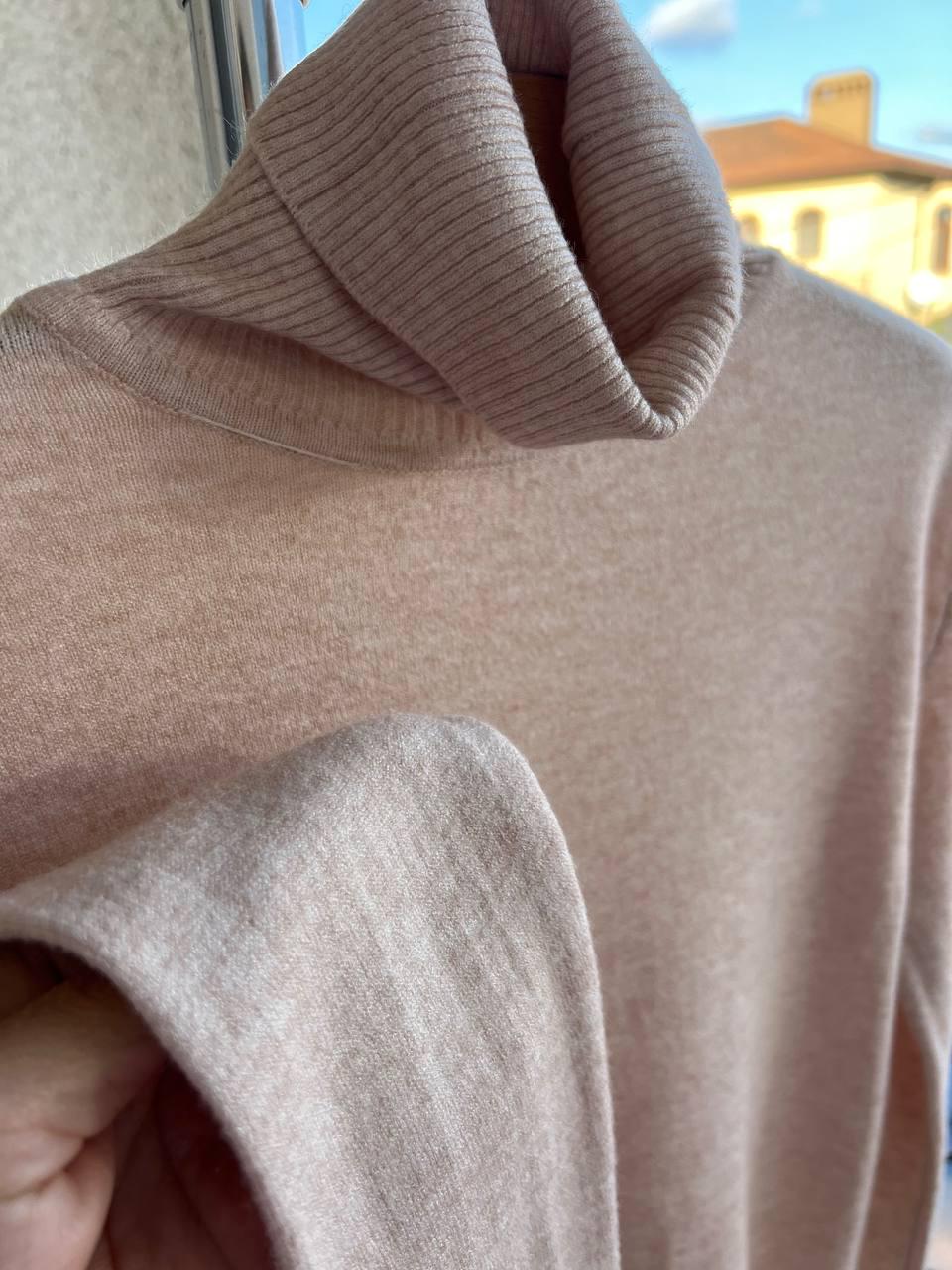 Гольф жіночий A-N 202 водолазка високе горло OS Бежевий (3028) - фото 7 Гольф жіночий A-N 202 водолазка високе горло OS Бежевий (3028) - фото 7