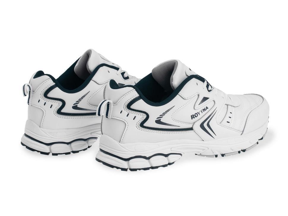 Кросівки чоловічі Royyna 7243001 з натуральної шкіри р. 44 Білий (22655) - фото 3 Кросівки чоловічі Royyna 7243001 з натуральної шкіри р. 44 Білий (22655) - фото 3