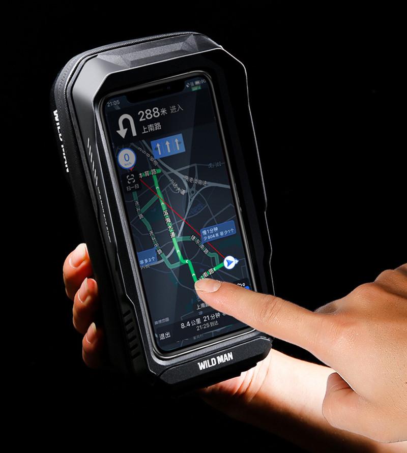 Велосумка для смартфона на кермо Wild Man XT3 - фото 5 Велосумка для смартфона на кермо Wild Man XT3 - фото 5