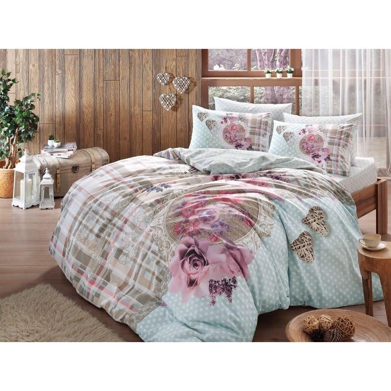 Постельное белье TАС Livia Синий полуторное (2000022086325)