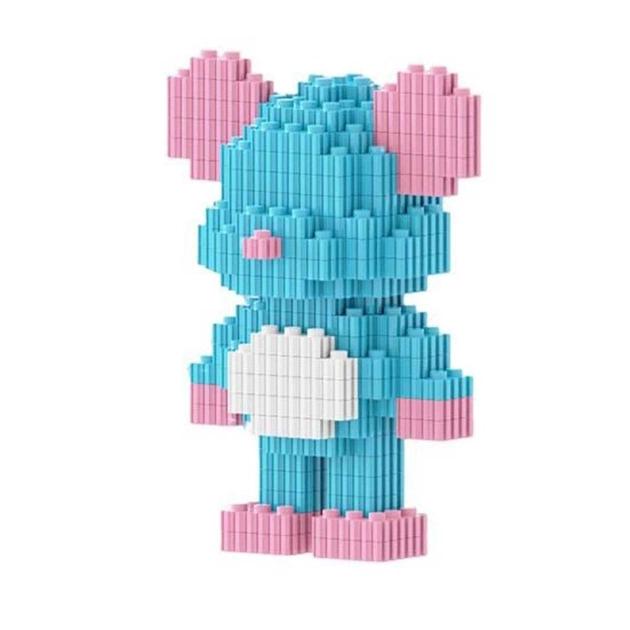 Конструктор детский Magic Blocks Мишка Голубой 560 дет. (6005)
