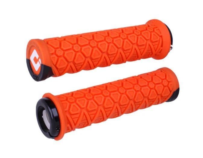 Грипсы ODI Vanquish v2.1 Lock-On MTB Closed End Orange/Black (D33VSO-B)