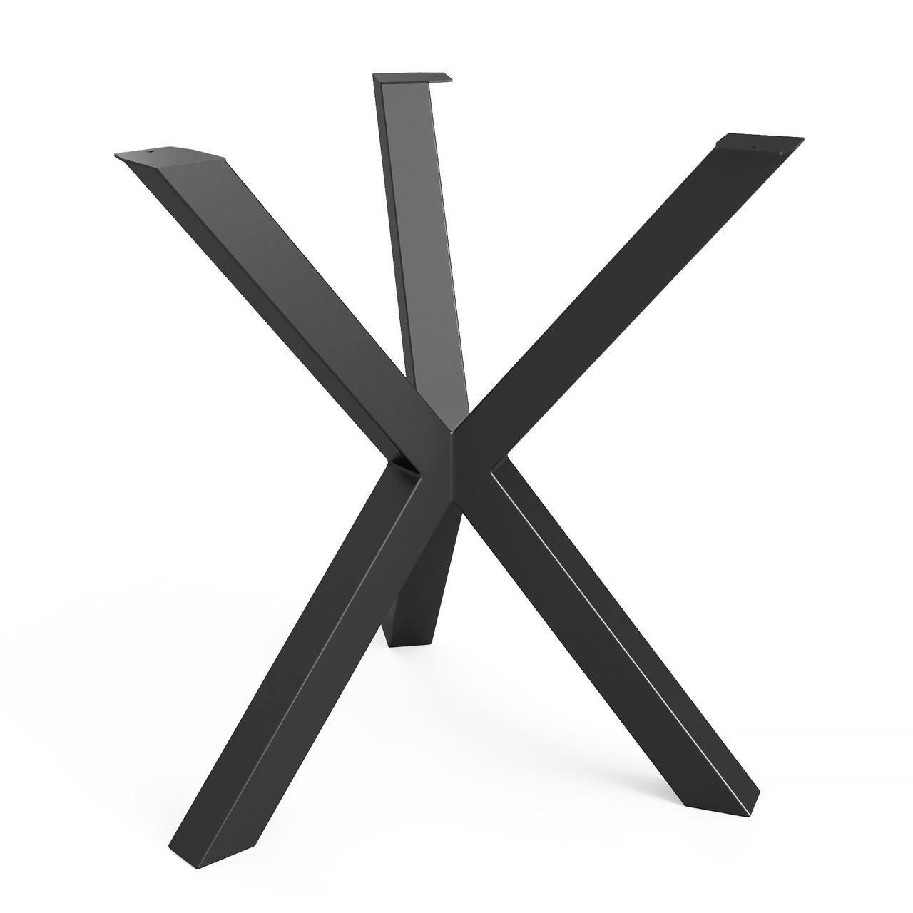 Каркас для журнального стола из металла Scandi Ø 500 мм H 500 мм Черный (1096) - фото 1 Каркас для журнального стола из металла Scandi Ø 500 мм H 500 мм Черный (1096) - фото 1