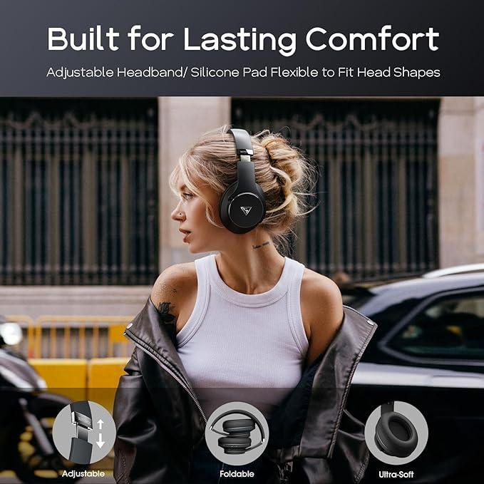 Навушники бездротові-вкладиші DOQAUS Bluetooth з мікрофоном для телефону та ПК - фото 6 Навушники бездротові-вкладиші DOQAUS Bluetooth з мікрофоном для телефону та ПК - фото 6