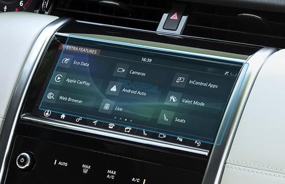 Защитное стекло Pixsel гибридное матовое на монитор Land Rover DISCOVERY SPORT 9,6" 2019-2022