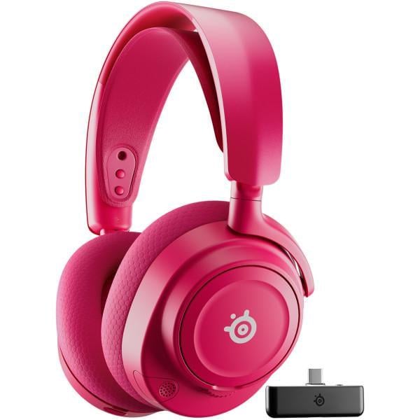 Гарнитура для гейминга SteelSeries Arctis Nova 7P Gen 2 Wireless 2,4G Bluetooth Magenta