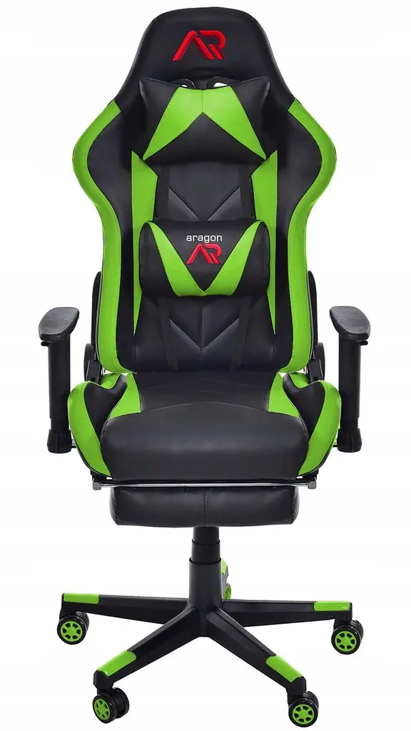 Крісло геймерське Jumi Aragon Green (ARAGON GREEN-melv-M)
