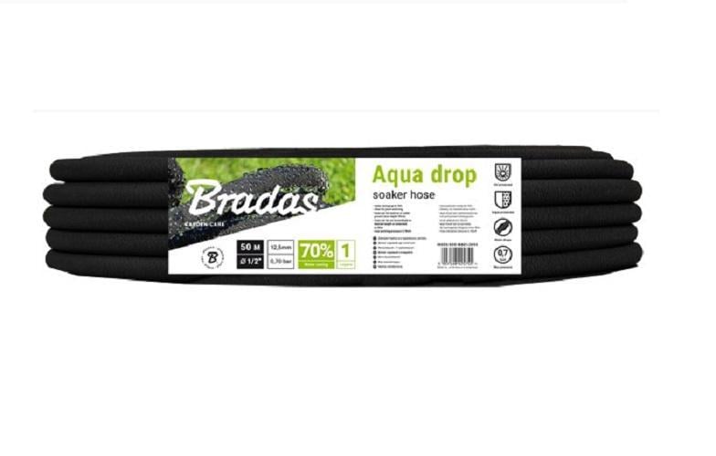 Шланг ирригационный Bradas AQUA-DROP 1/2" 50 м (WAD1/2050)