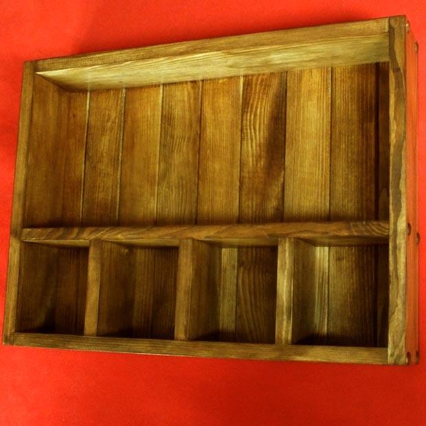 Полка настенная из дерева Малира Мускат (ПНС/006507)