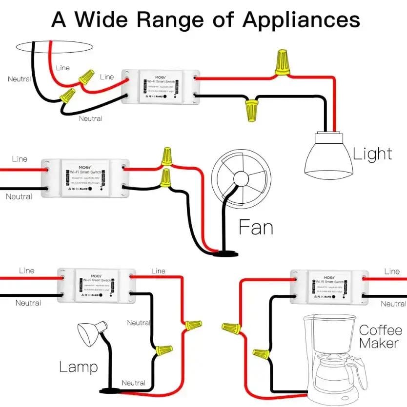 Реле Wifi Moes Tuya Smart/Smart Life вмикач/вимикач - фото 7