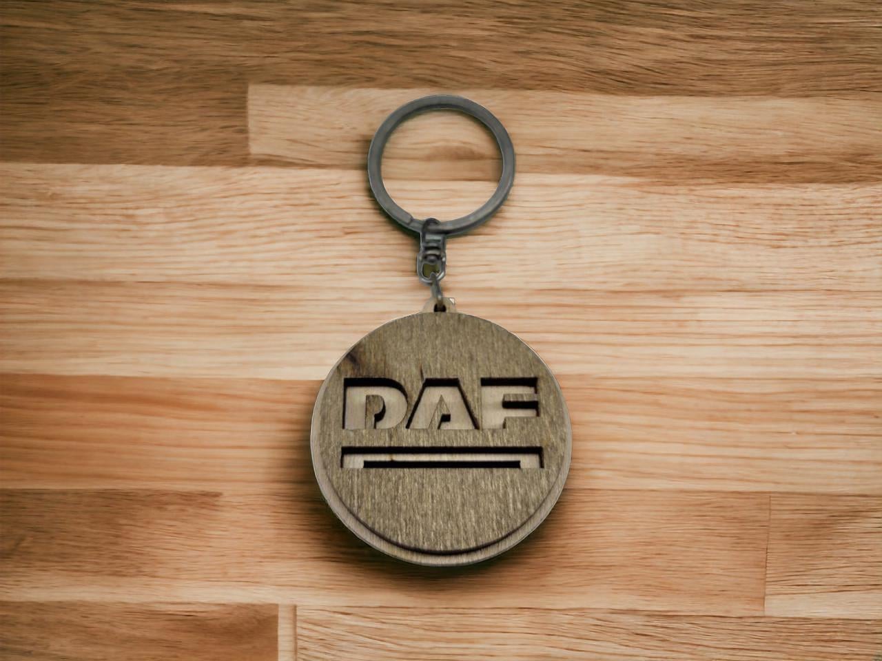 Брелок для автомобіля з дерева DAF (2226819477)