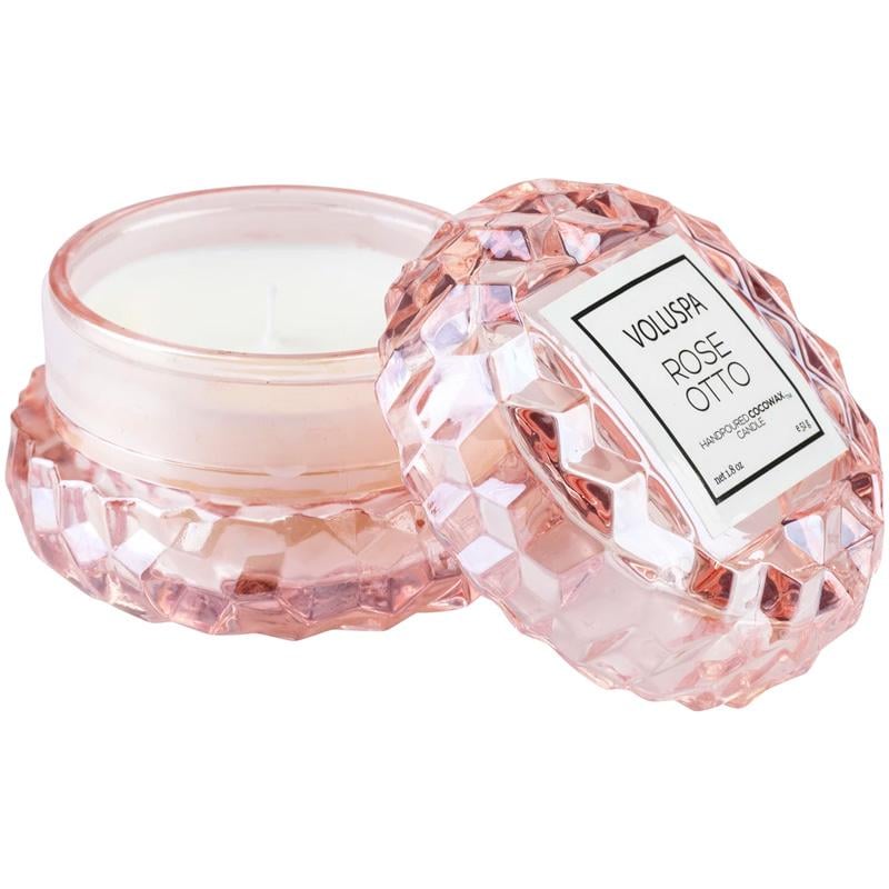 Свічка ароматична Voluspa Roses Rose Otto 51 г макарон (111000749)