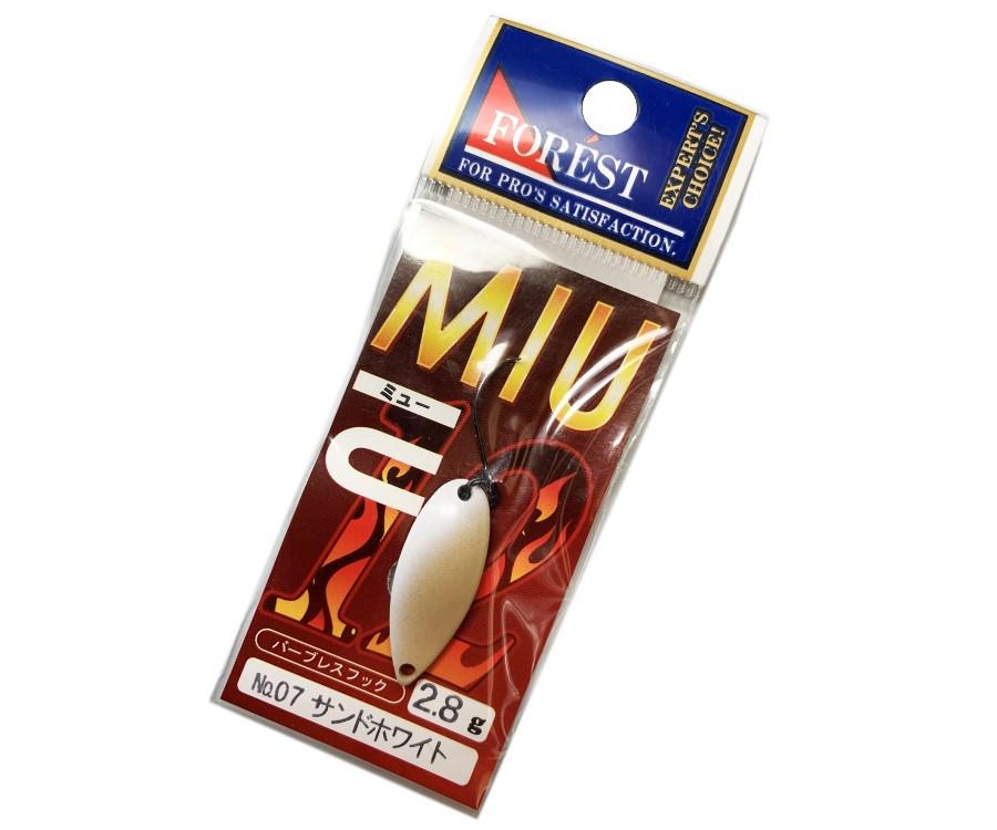 Блесна колеблющаяся Forest Miu 2,8 г №07 (9152) Блесна колеблющаяся Forest Miu 2,8 г №07 (9152)