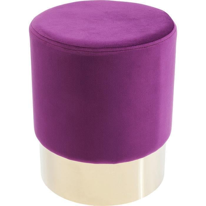 Пуф Mebelle Candy велюр 42x35x35 см Фиолетовый (0127)