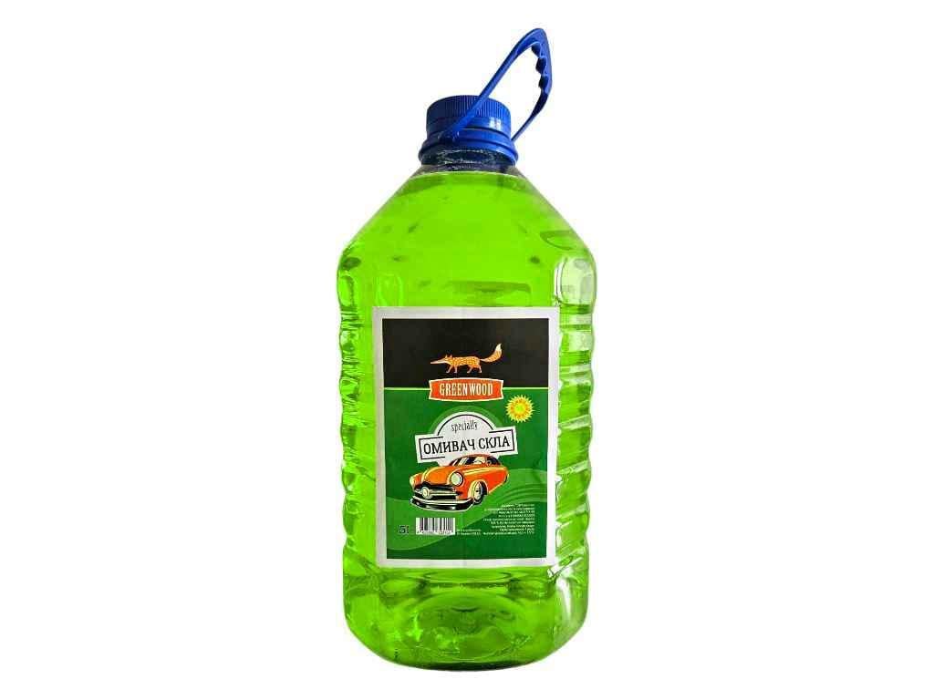 Рідина для омивання скла Greenwood Літо 5 л Зелене яблуко (1035021)