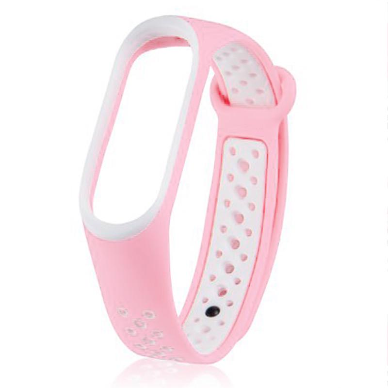 Ремешок для фитнес браслета Mi Band 5/6 Sport Band Nike Sand Pink/White (29caa1-3077)