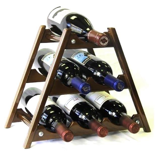 Полка для вина настольная Ганвуд Капучино (Впс-005809)