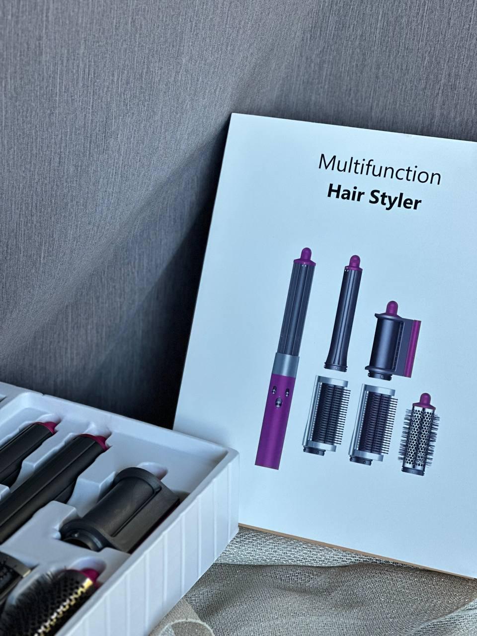 Мультистайлер для волос Smart X9P X Airwrap Complete Long 6 насадок Розовый (X9P) - фото 6 Мультистайлер для волос Smart X9P X Airwrap Complete Long 6 насадок Розовый (X9P) - фото 6