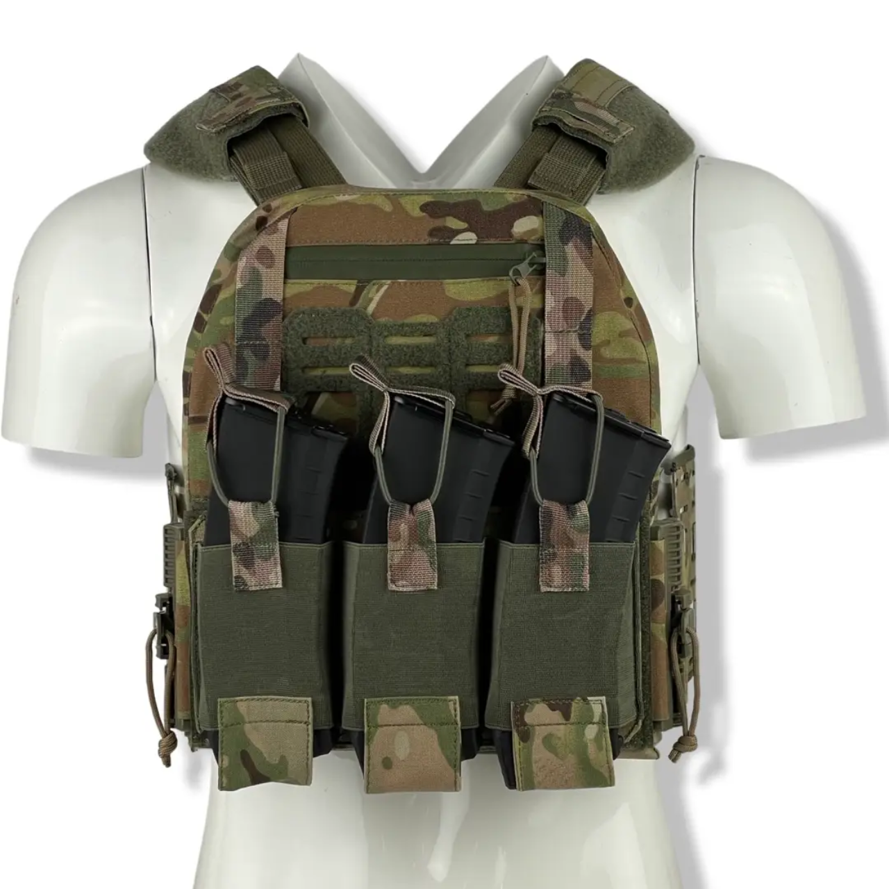 Плитоноска uaBRONIK Plate Carrier Light PL M Мультикам (11227983) - фото 3