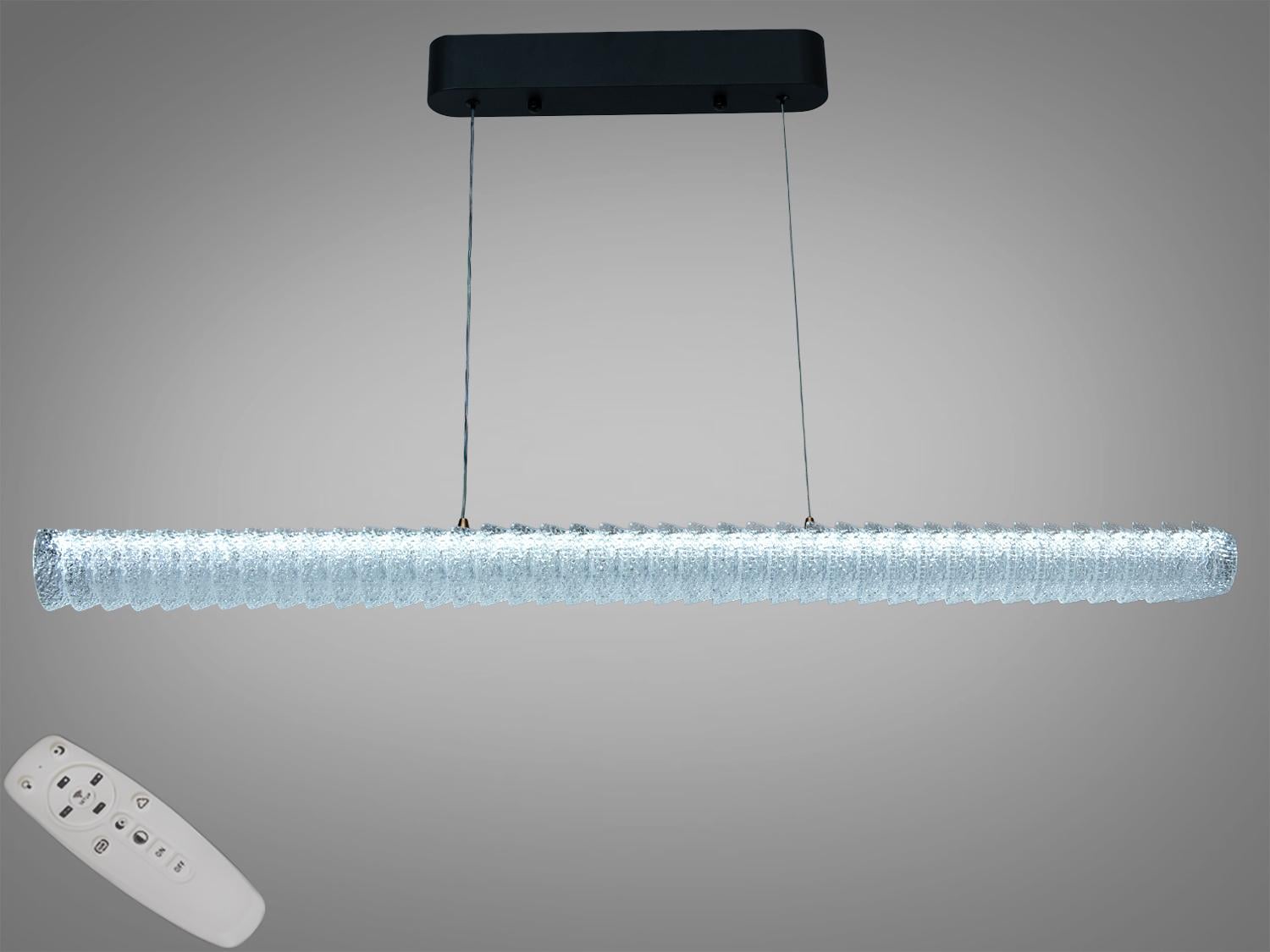 Люстра подвесная LED с пультом 55 Вт Шампань (MD25095/1000CG)