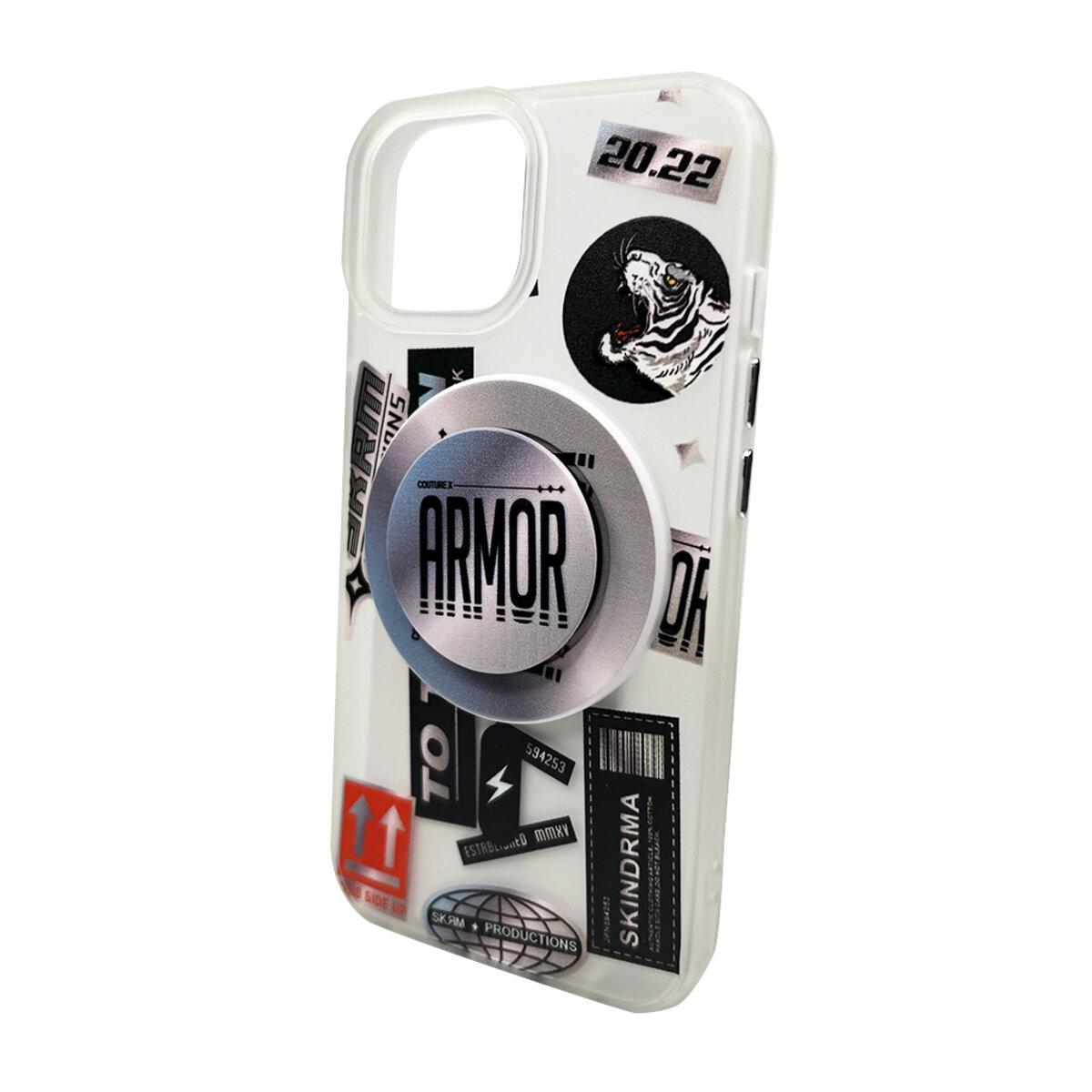 Протиударний чохол POP Mag для Apple iPhone 12/12 Pro Принт Armor