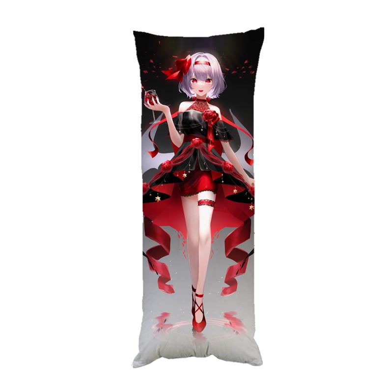 Подушка-обіймашка дакімакура Ремілія Скарлет аніме TouHou двостороння 40х100 см (dk045)