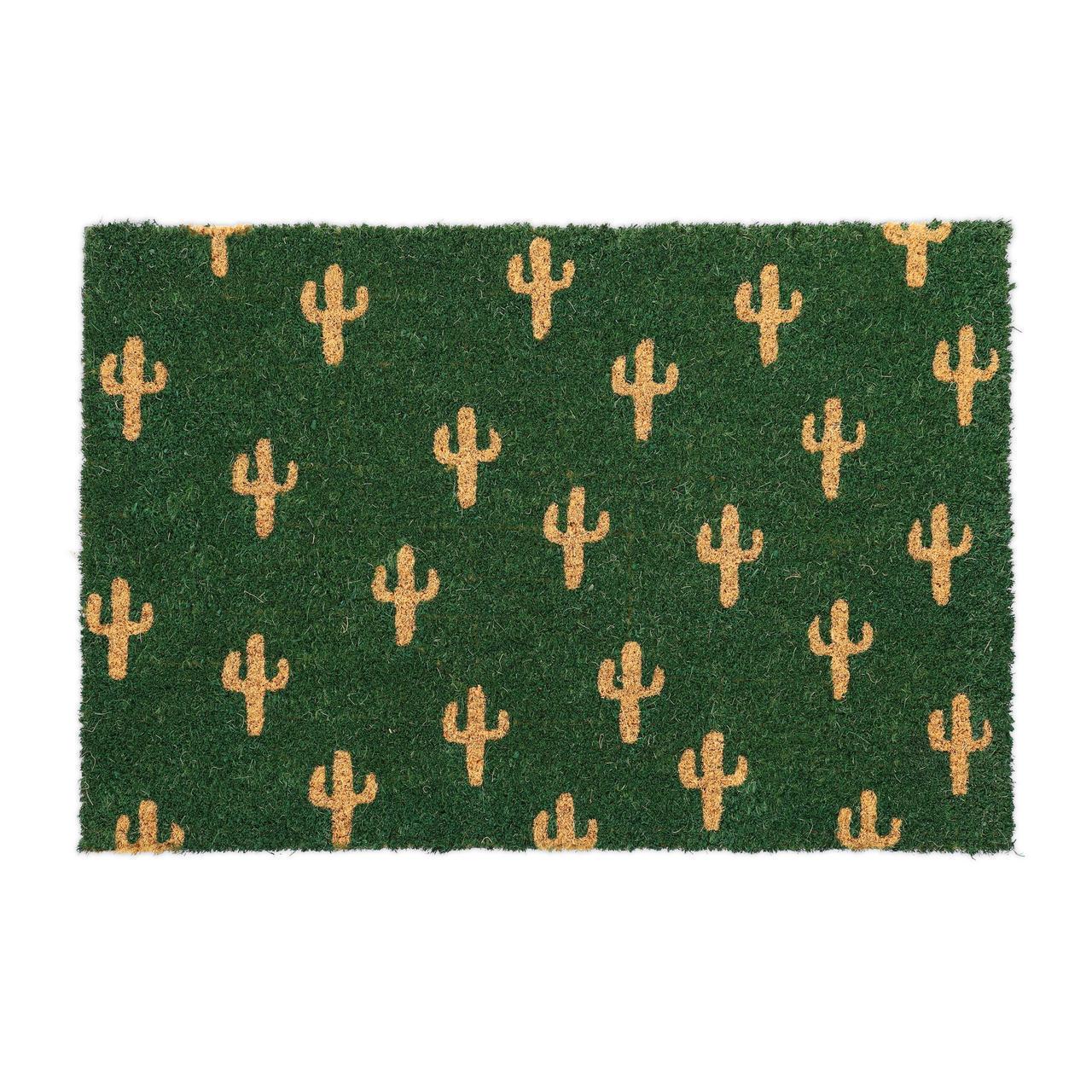 Коврик Relaxdays Kaktus из кокосового волокна 60x40 см (10046214)
