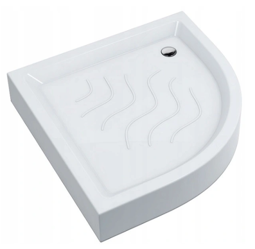 Душовий піддон акриловий напівкруглий Lidz KUPALA ST 80x80x16 см (SD00046998)