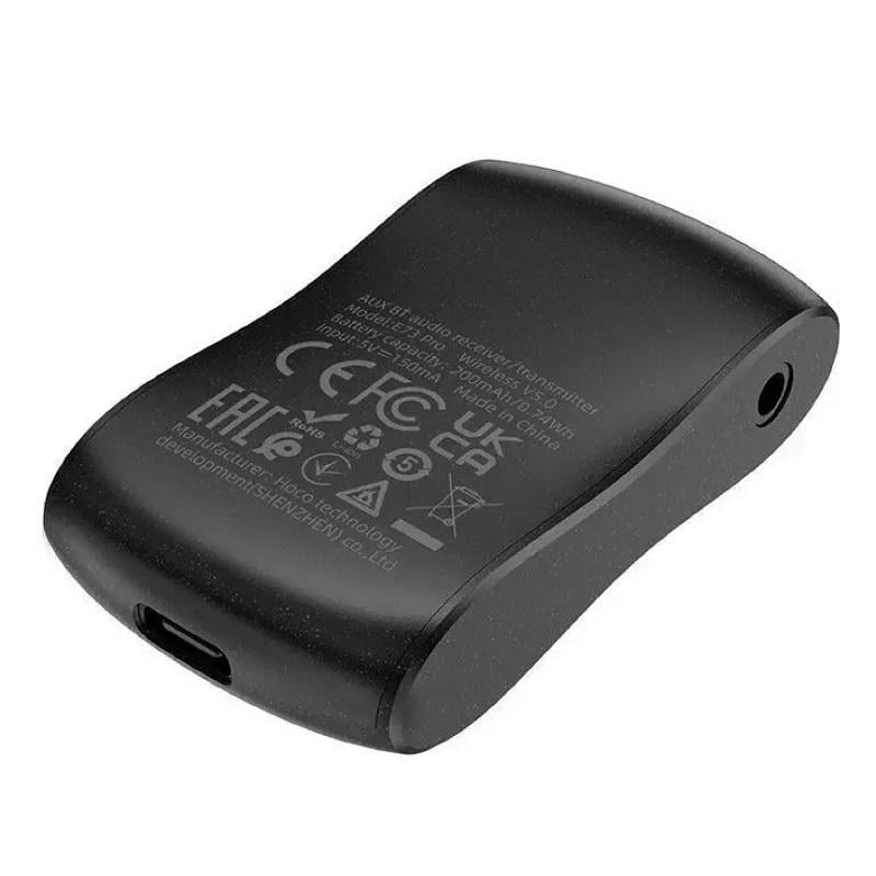 Bluetooth-ресивер Hoco E73 Pro Journey AUX BT audio receiver/transmitter Black Star (6931474783752) - фото 6 Bluetooth-ресивер Hoco E73 Pro Journey AUX BT audio receiver/transmitter Black Star (6931474783752) - фото 6