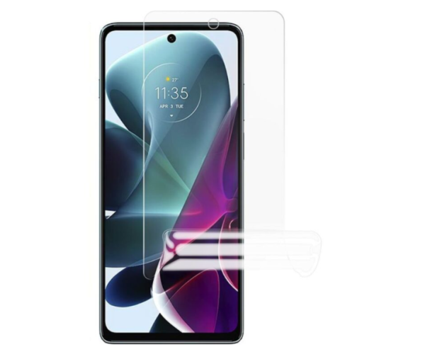 Противоударная гидрогелевая пленка Hydrogel Film для Motorola G200 5G, Transparent