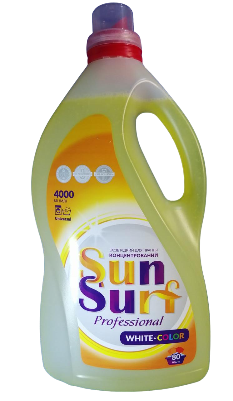 Засіб пральний Sun Surf рідкий 4 л (91136)