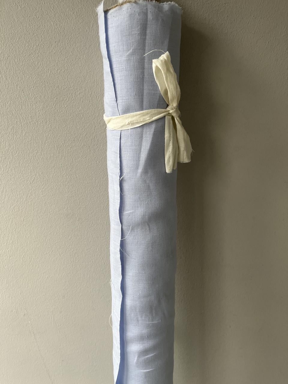 Ткань костюмная LINEN PLUS LINET-1455 100% лен 150 см Голубой