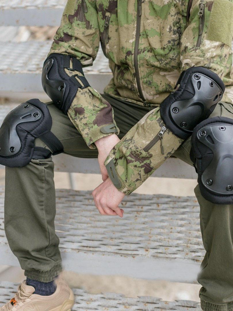 Комплект захисту наколінники OXFORD 800D та налокітники Black - фото 2 Комплект захисту наколінники OXFORD 800D та налокітники Black - фото 2