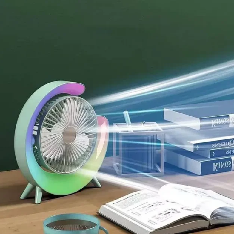 Вентилятор ночной PO-78 аккумуляторный мини USB с подсветкой - фото 3 Вентилятор ночной PO-78 аккумуляторный мини USB с подсветкой - фото 3