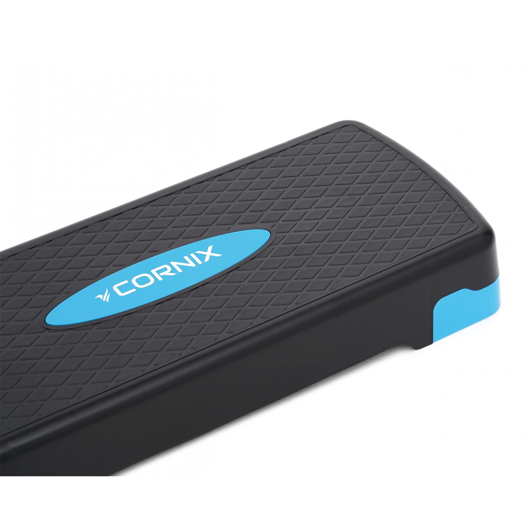 Степ-платформа Cornix XR-0191 68х28х10-15 см Black/Blue (39186) - фото 4