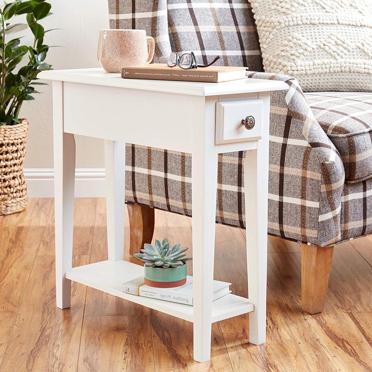 Тумба прикроватная из дерева Элеко Зефир (ПТМ-002120)