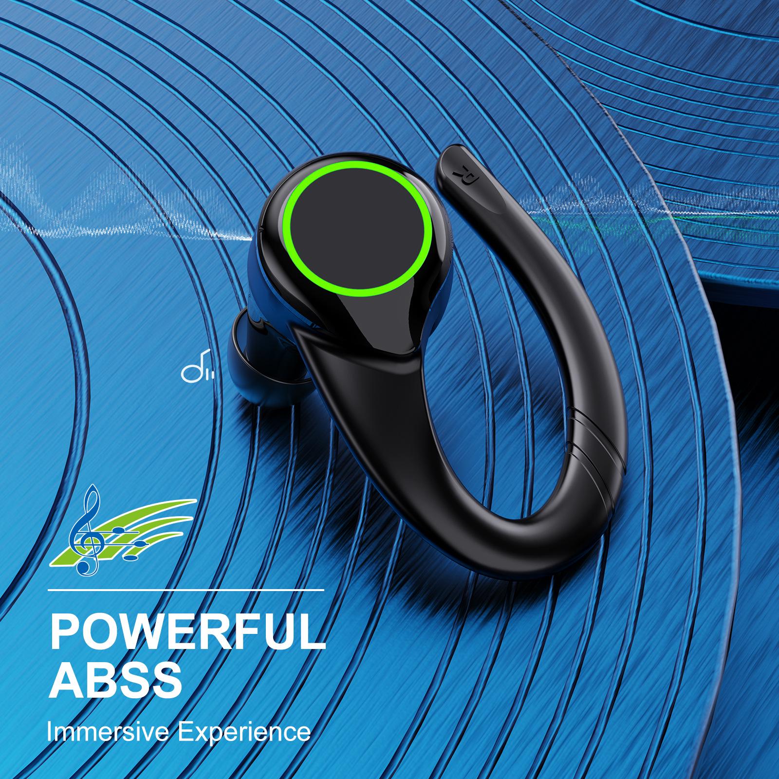 Наушники с креплением на ушах TWS U5 сенсорное управление (7015) - фото 3