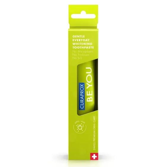 Зубная паста осветительная CURAPROX Be You Apple Aloe 60 мл (1009)