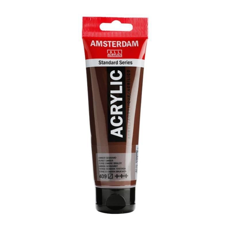 Акриловая краска Amsterdam Royal Talens 120 мл 409 Умбра жженая (Az1-8712079158323)