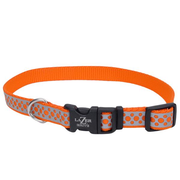 Нашийник світловідбиваючий для собак Coastal Lazer Brite Reflective Collar 1,6х30-46 см (46431_OAR18) - фото 1 Нашийник світловідбиваючий для собак Coastal Lazer Brite Reflective Collar 1,6х30-46 см (46431_OAR18) - фото 1