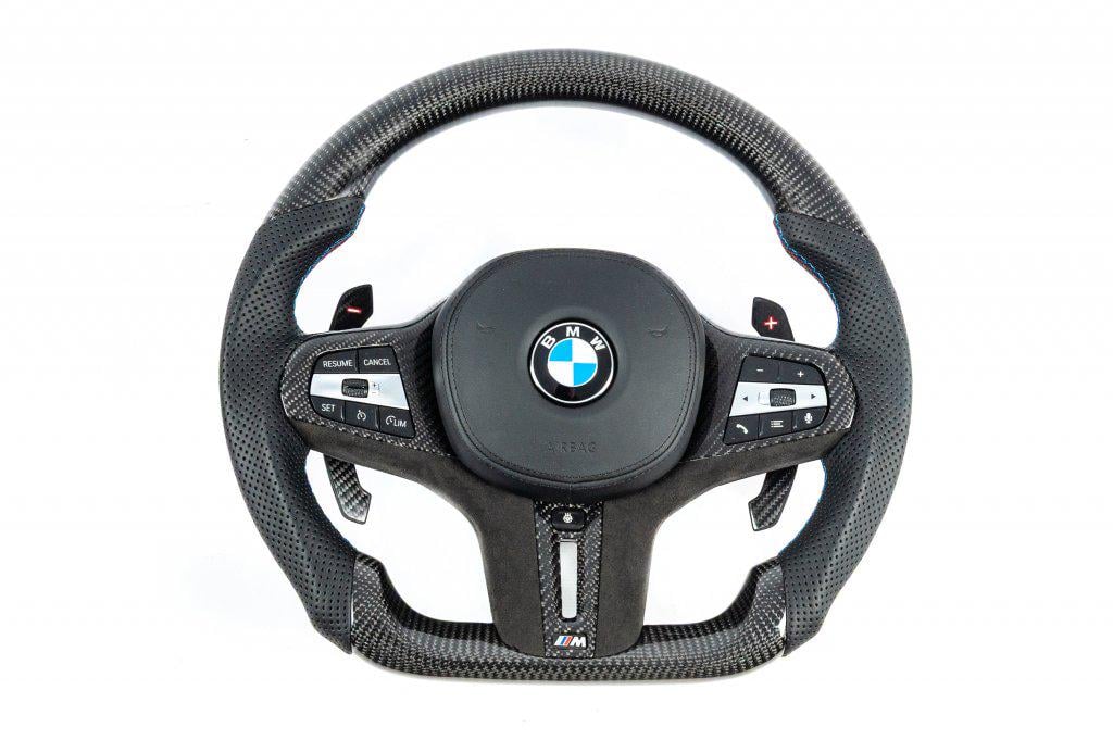 Руль GBT для BMW 3 серия F30/F31 2012-2019 гг. карбон Черный (151641)